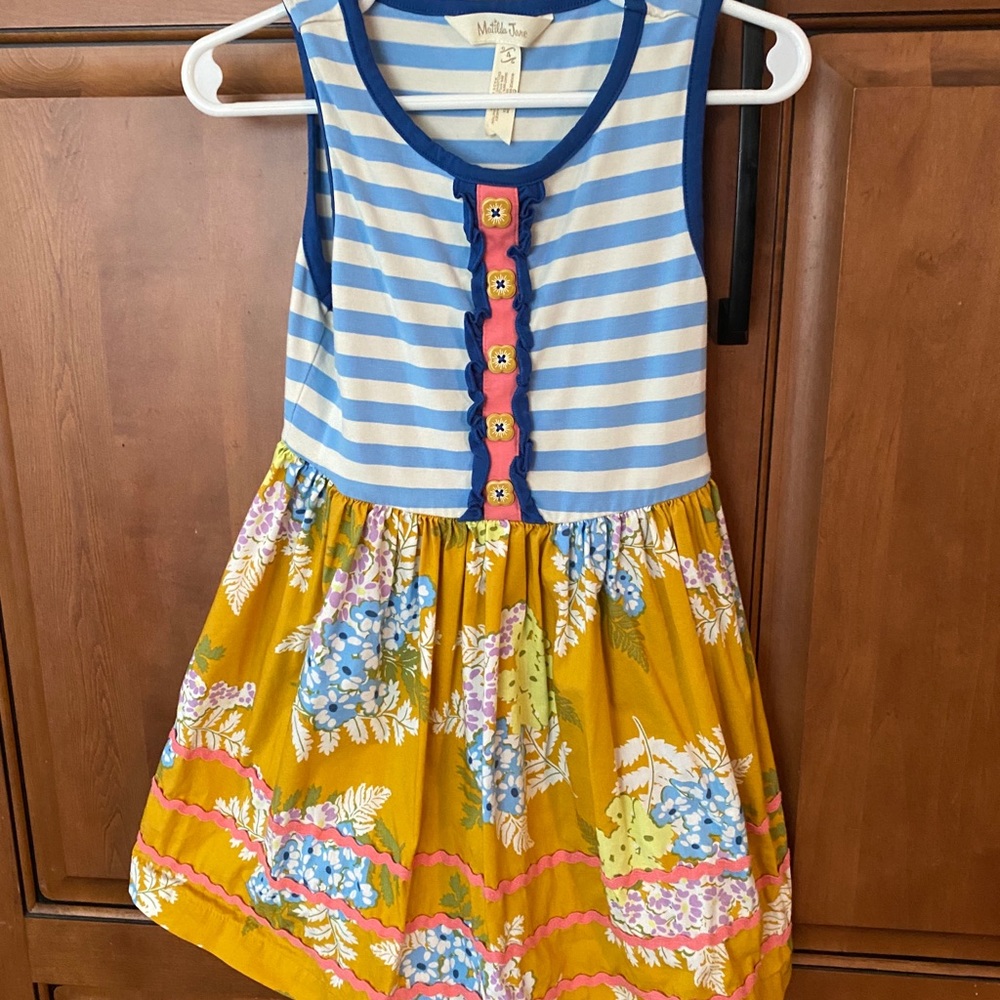 EUC Matilda Jane Girls Size 4 Dress